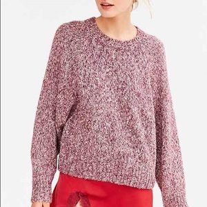 Marled Blush Pink / Purple Sweater